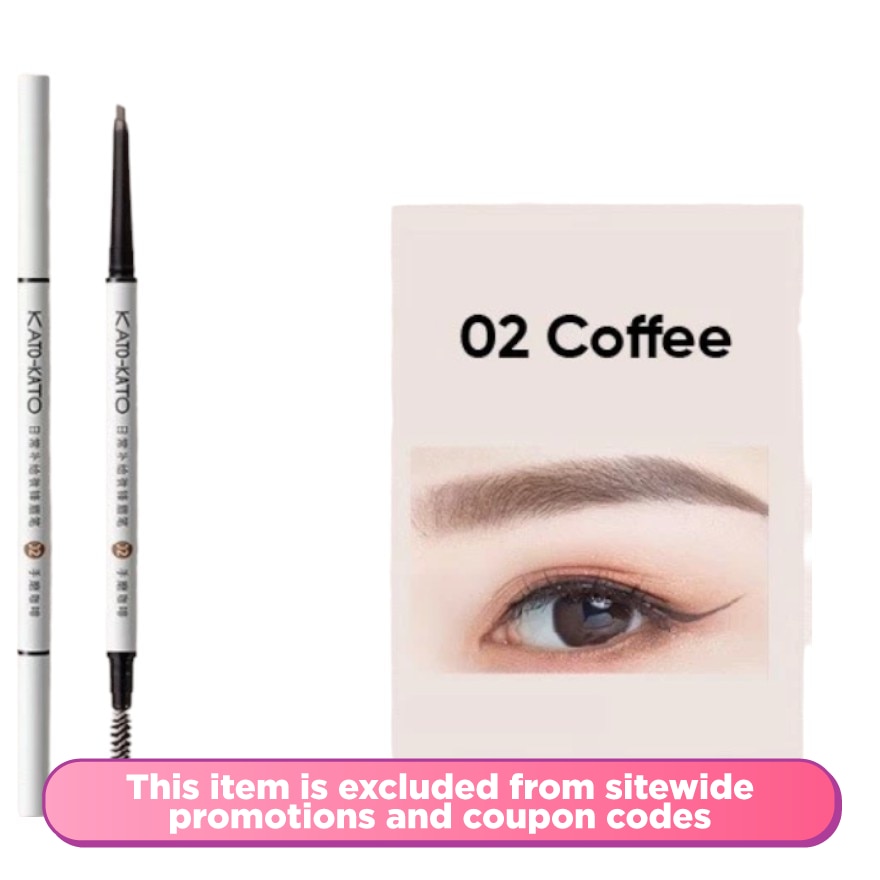 Blade Double Headed Eyebrow Pencil 02 Coffee