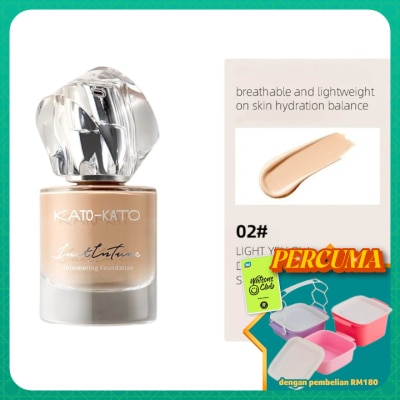 KATO-KATO - Just In Tune Velvet Matte Shimmering Liquid Foundation 02