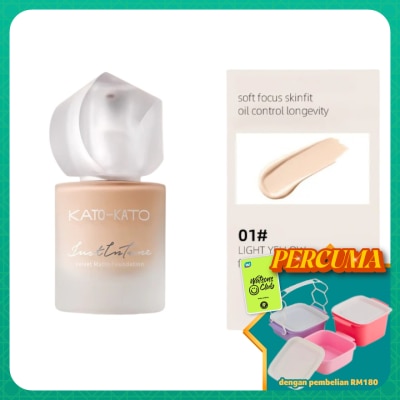 KATO-KATO - Just In Tune Velvet Matte Shimmering Liquid Foundation Y01