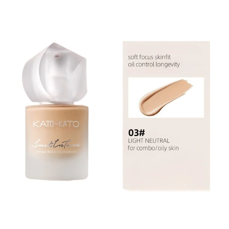 Just In Tune Velvet Matte Shimmering Liquid Foundation N03