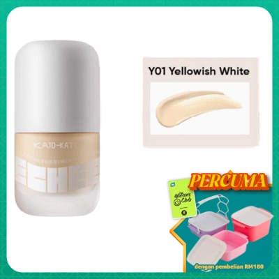 KATO-KATO - Cheese Double Silky Liquid Foundation Oily Skin Y01