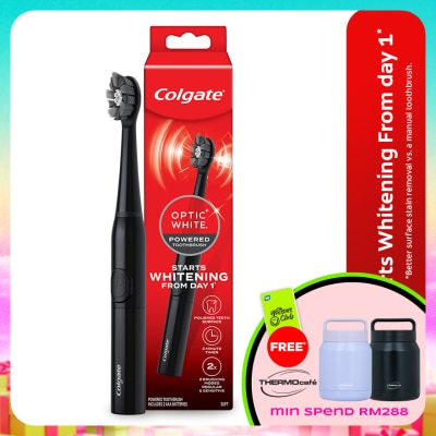COLGATE - Colgate Optic White Powered Battery Toothbrush 1s