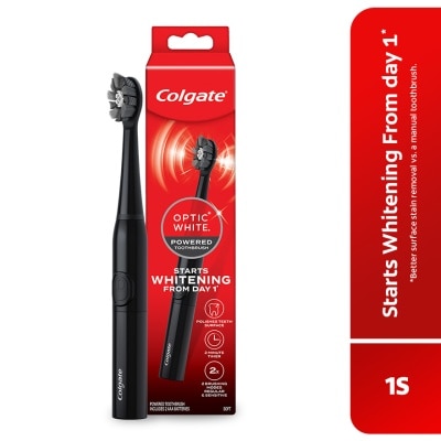 COLGATE - Colgate Optic White Powered Battery Toothbrush 1s