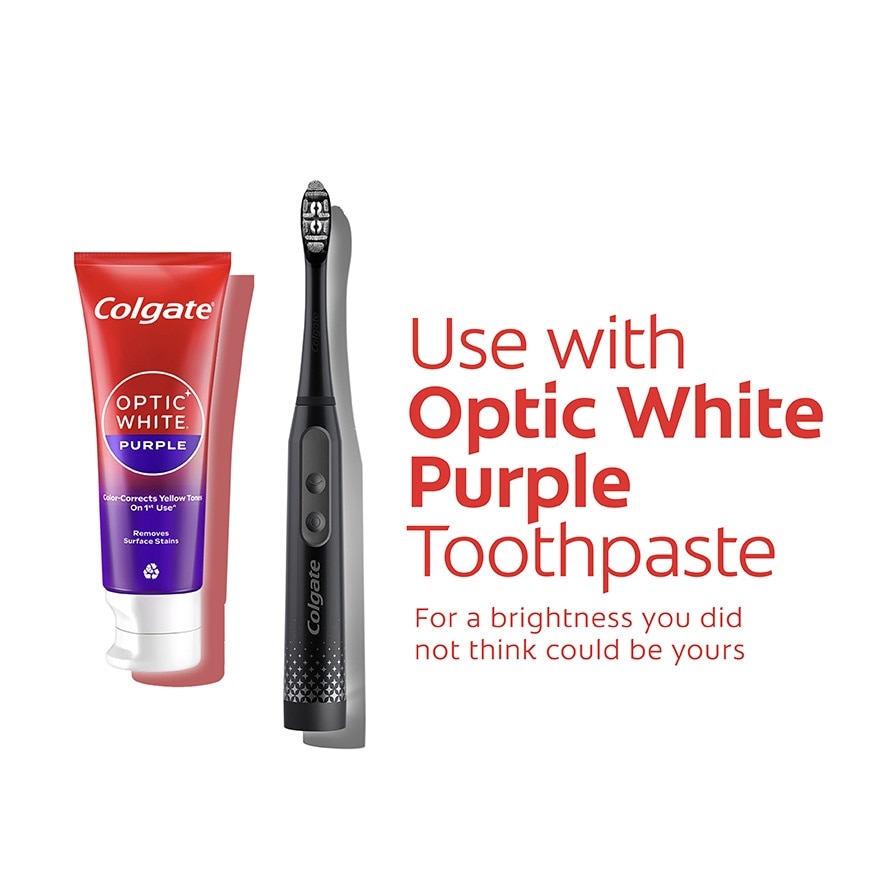Colgate Optic White Powered Battery Toothbrush Refill 2s