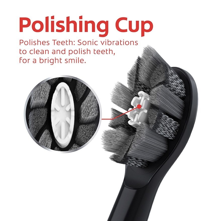 Toothbrush Optic White Pro Power Refill 2s