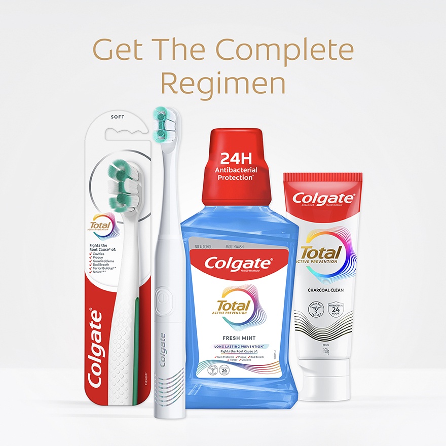 Colgate Total Powered Battery Toothbrush Refill 2s image