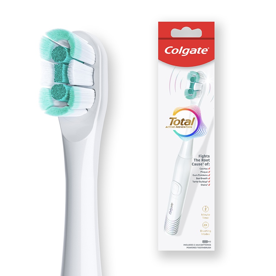 Colgate Total Powered Battery Toothbrush Refill 2s image