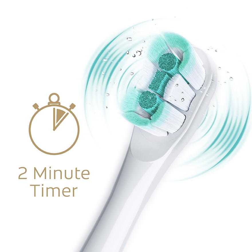 Colgate Total Powered Battery Toothbrush Refill 2s