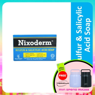 NIXODERM - Sulfur & Salicylic Acid Soap 100g
