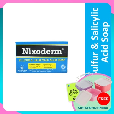 NIXODERM Sulfur & Salicylic Acid Soap 100g