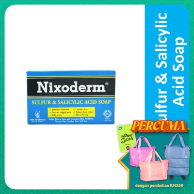 NIXODERM Sulfur & Salicylic Acid Soap 100g
