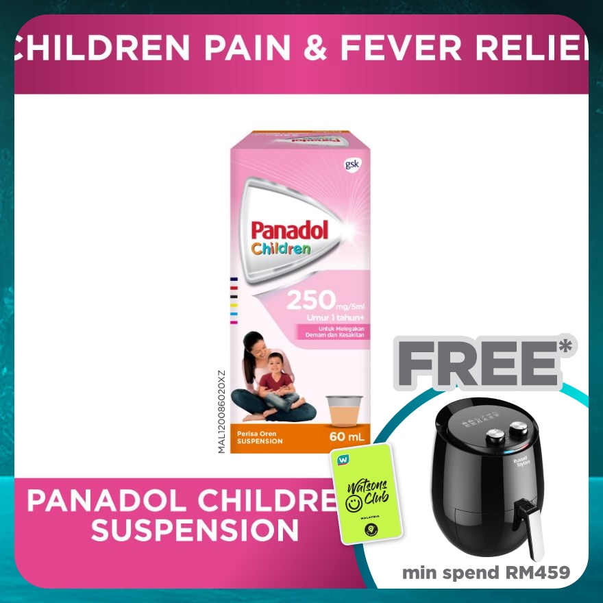 Children Suspension 250 mg/5ml for Fever & Pain