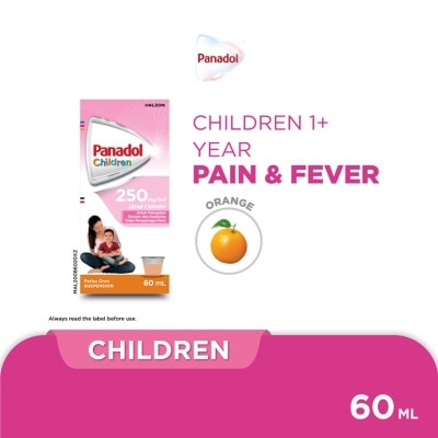 PANADOL - Panadol Children Suspension 250 mg/5ml for Fever