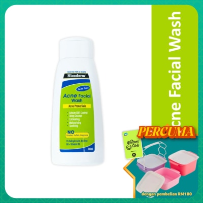 NIXODERM - Acne Facial Wash 80ml