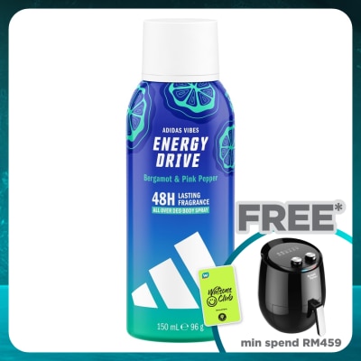 ADIDAS VIBES Vibes Deodorant Spray Energy Drive 150ml