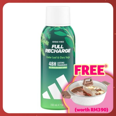 ADIDAS VIBES Vibes Deodorant Spray Full Recharge 150ml