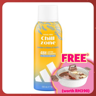 ADIDAS VIBES Vibes Deodorant Spray Chill Zone 150ml