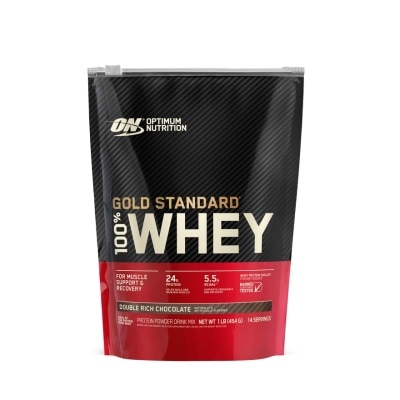 OPTIMUM NUTRITION Gold Standard 100% Whey Protein Double Rich Chocolate 454g