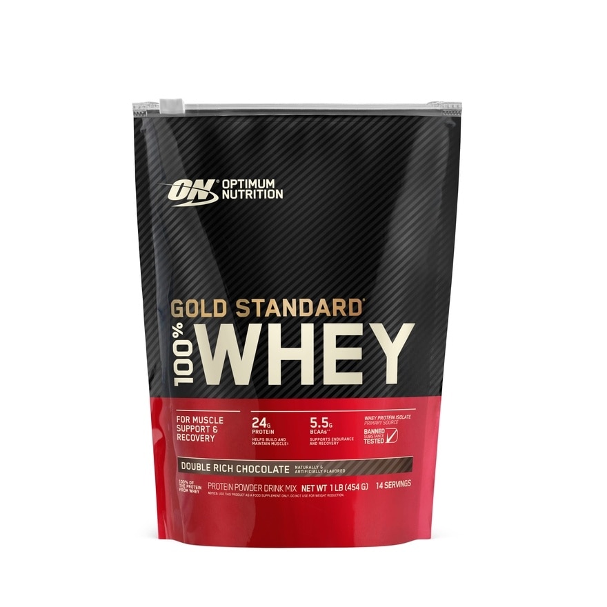 Gold Standard 100% Whey Protein Double Rich Chocolate 454g