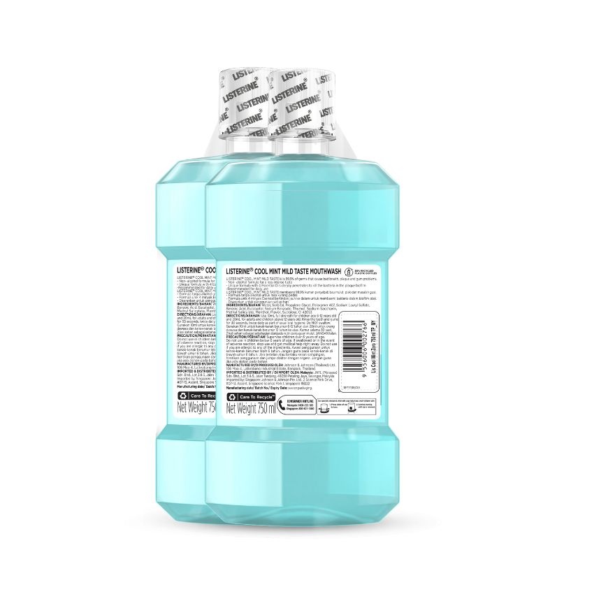 Cool Mint Mild Taste Twin Pack 2 x 750ml image