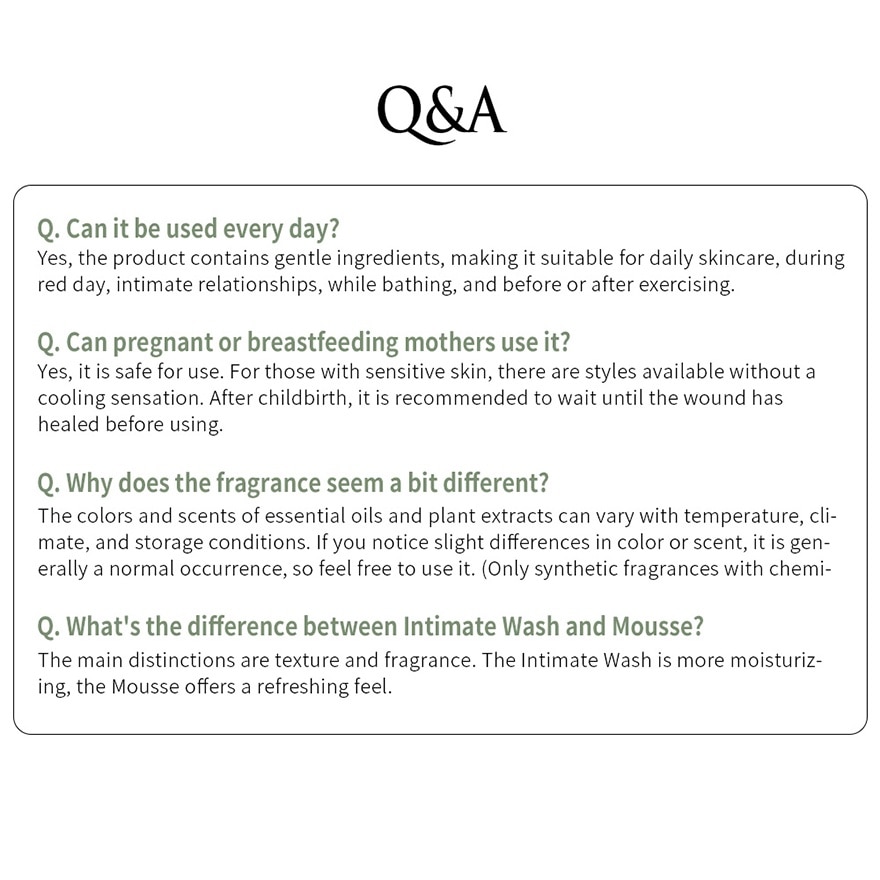 Plant Extraction Feminine Intimate Wash (Fresh Floral) 200ml