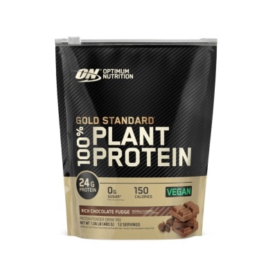 OPTIMUM NUTRITION Gold Standard Plant Protein Rich Chocolate Fudge 480g