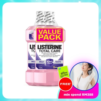 LISTERINE - Total Care Mild Taste Twin Pack 2 x 750ml