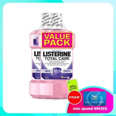 LISTERINE Total Care Mild Taste Twin Pack 2 x 750ml image