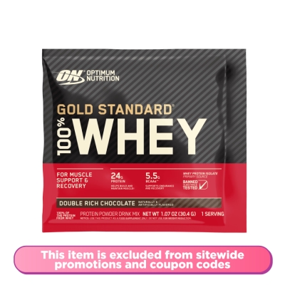 OPTIMUM NUTRITION - Gold Standard 100% Whey Double Rich Chocolate 30.4g