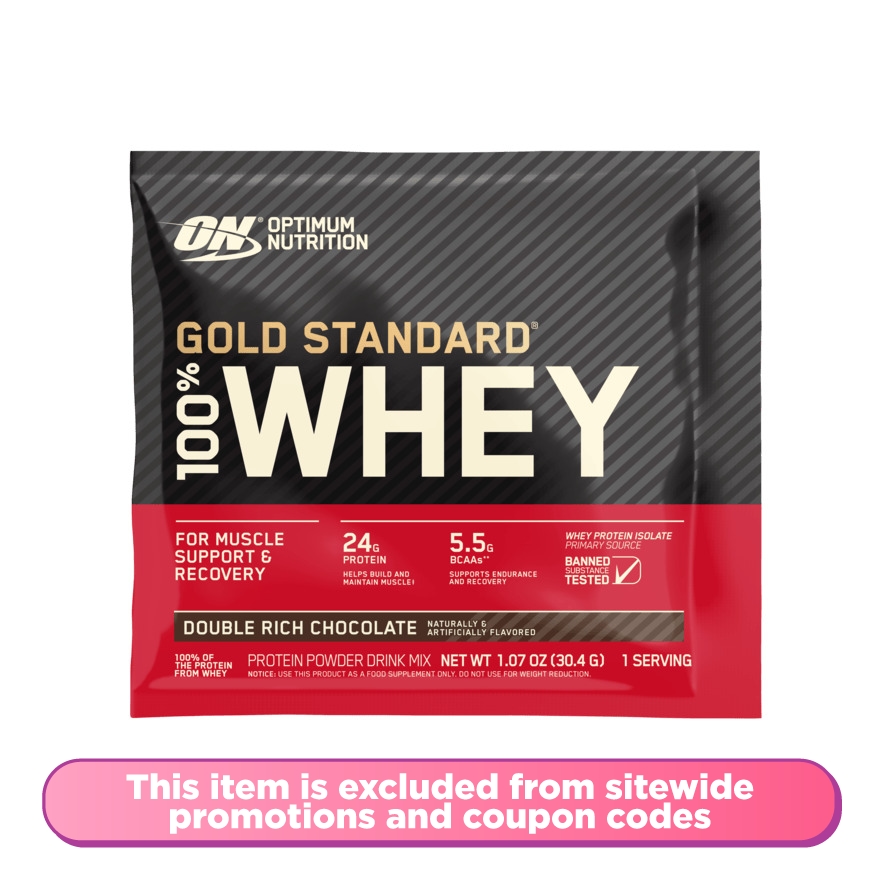 Gold Standard 100% Whey Double Rich Chocolate 30.4g