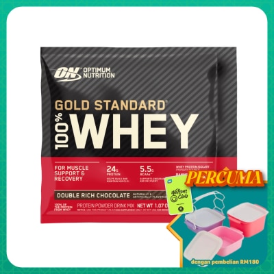 OPTIMUM NUTRITION - Gold Standard 100% Whey Double Rich Chocolate 30.4g