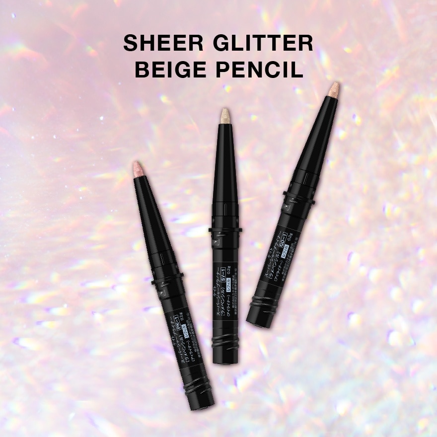 Super Sharp Liner Glitter Pencil Silver-1 refill