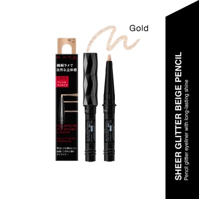 KATE - Super Sharp Liner Glitter Pencil Gold-1 refill