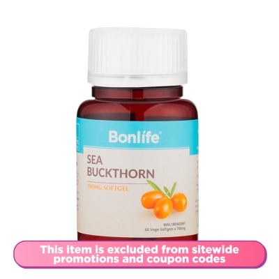 BONLIFE - Sea Buckthorn 500mg Softgel 60s