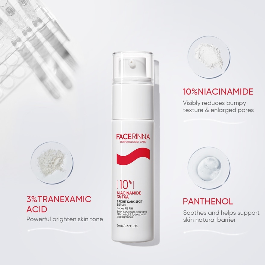 10% Niacinamide 3% TXA Bright Dark Spot Serum 20ml