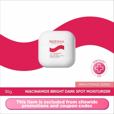 FACERINNA - 5% Niacinamide 1% TXA Bright Dark Spot Moisturizer 30g