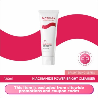 FACERINNA - 2% Niacinamide Power Bright Cleanser 120ml