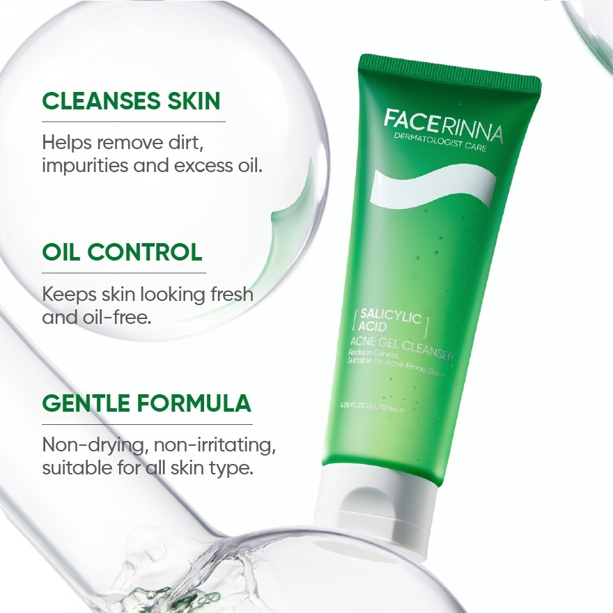 Salicylic Acid Acne Gel Cleanser 120ml