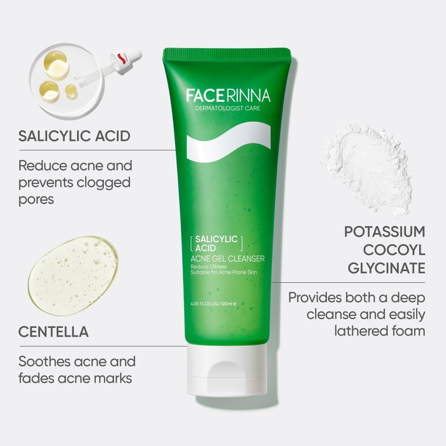 Salicylic Acid Acne Gel Cleanser 120ml