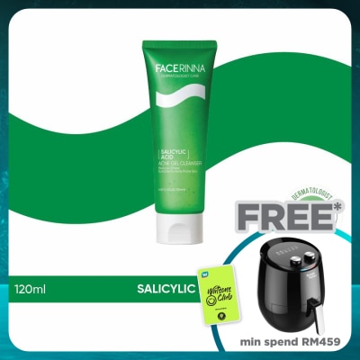 FACERINNA Salicylic Acid Acne Gel Cleanser 120ml