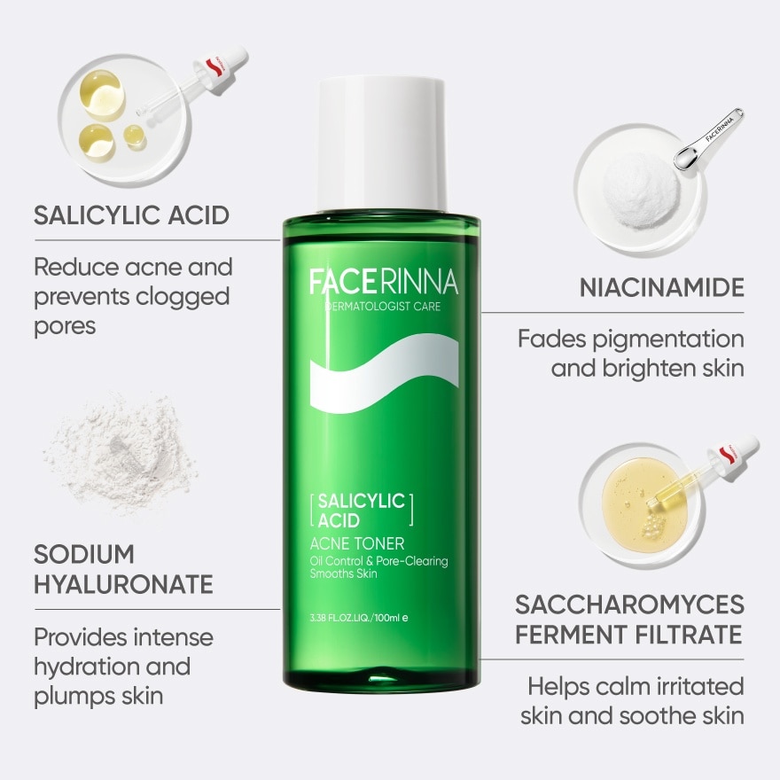 Salicylic Acid Acne Toner 100ml
