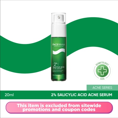 FACERINNA - 2% Salicylic Acid Acne Serum 20ml