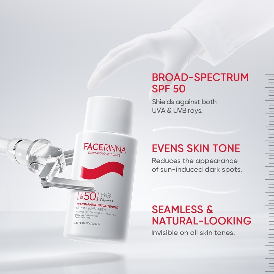 Niacinamide Brightening Serum Sunscreen SPF 50 PA++++ 50ML