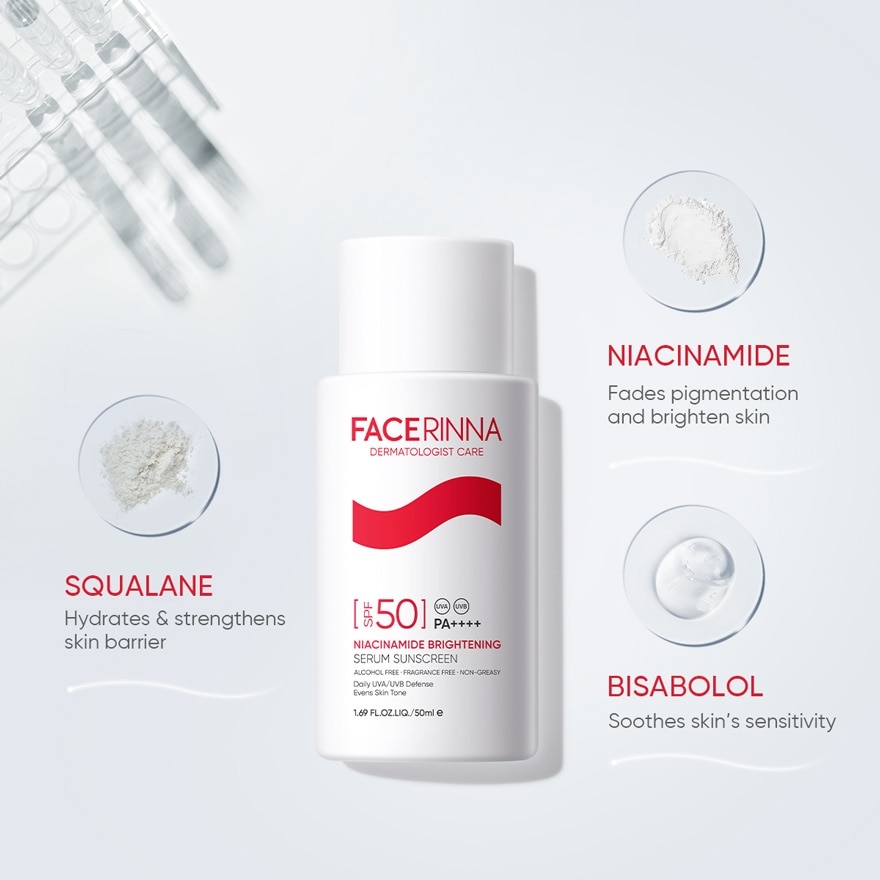 Niacinamide Brightening Serum Sunscreen SPF 50 PA++++ 50ML