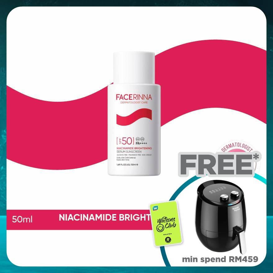 Niacinamide Brightening Serum Sunscreen SPF 50 PA++++ 50ML