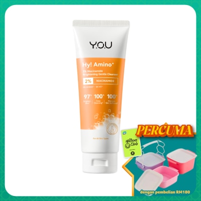 Y.O.U - Hy! Amino+ 2% Niacinamide Brightening Gentle Cleanser 100g