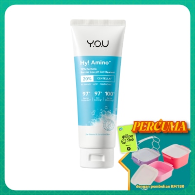 Y.O.U - Hy! Amino+ 20% Centella Barrier Low pH Gel Cleanser 100g