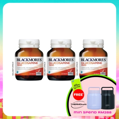 BLACKMORES - Glucosamine 1500MG 30S x3