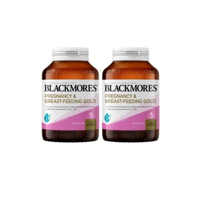 BLACKMORES Pregnancy and Breast Feeding Gold 120s x2