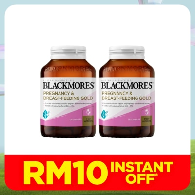 BLACKMORES Pregnancy and Breast Feeding Gold 120s x2